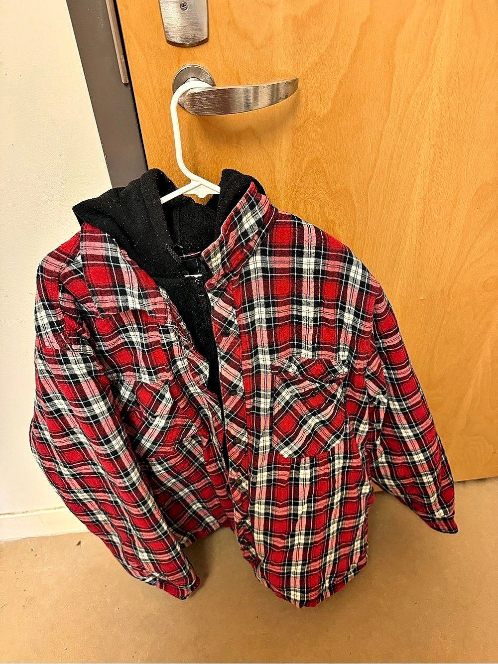 Legendary Whitetails Men's Maplewood Hooded Flannel Shirt Jacket